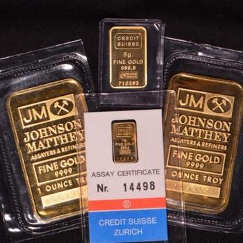 The gold bar or 